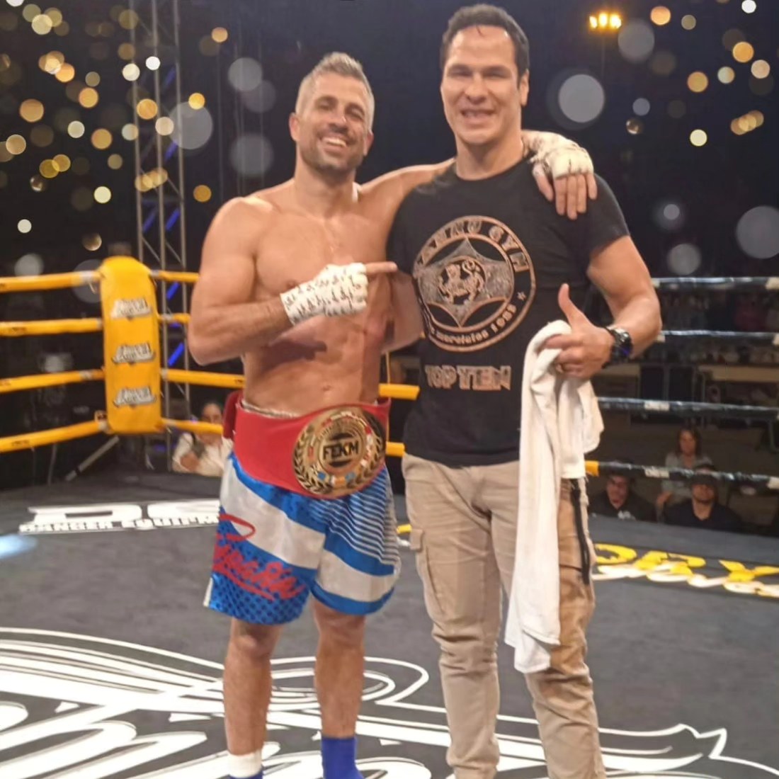 Telde coron&oacute; a Asier Iglesias campe&oacute;n de Espa&ntilde;a de K-1 Profesional